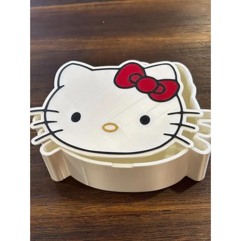 Hello Kitty Keepsake Box Lid Kawaii Box Trinket Jewelry Organizer Sanrio Décor